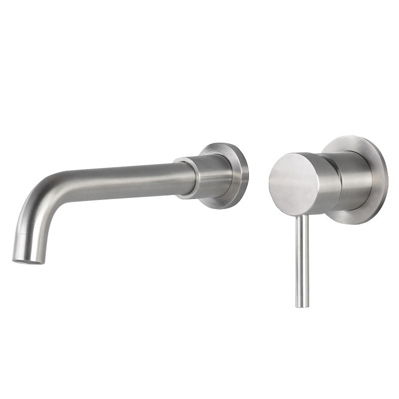 Modern Brass Roman Bathtub Faucet with 1 Lever Handle Bathtub Faucet
