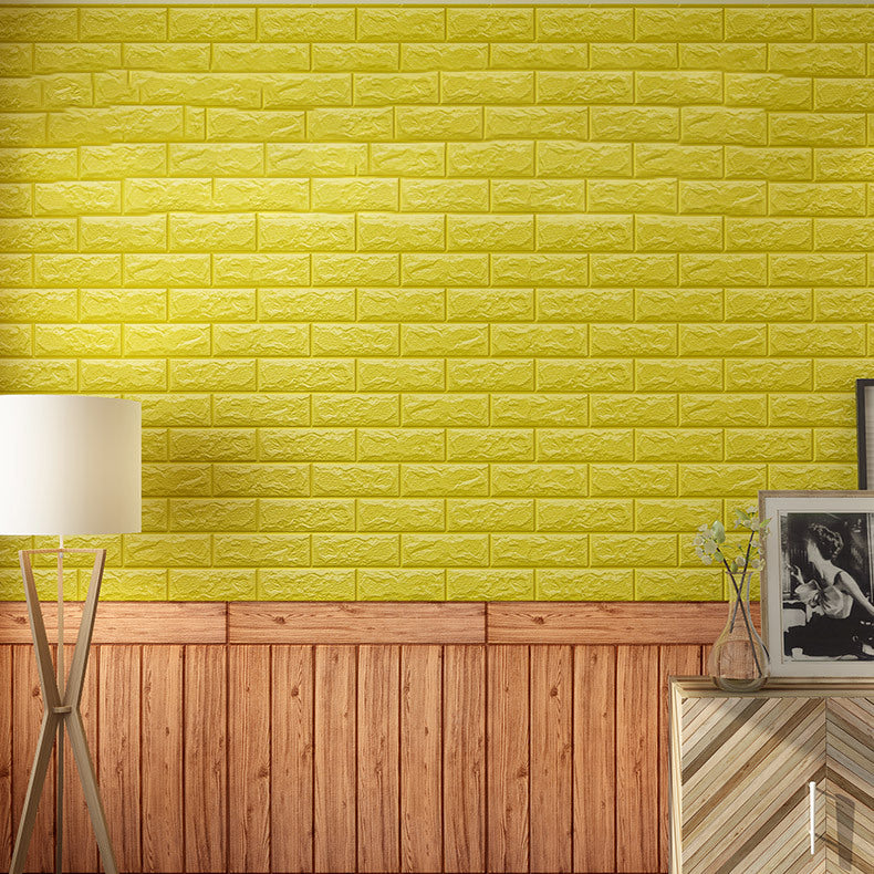 Modern Tin Wall Paneling Smooth Wall Ceiling Wood Plank Set of 6