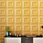 Beautiful Style Wall Panel 3D Print Bathroom Living Room Wall Panels with Padding