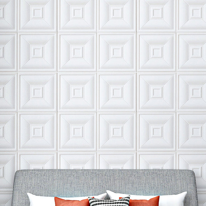 Beautiful Style Wall Panel 3D Print Bathroom Living Room Wall Panels with Padding