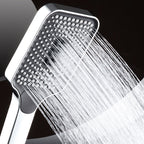Modern Hand Shower Head Square Three-Stage Drop Resistance Spray Head