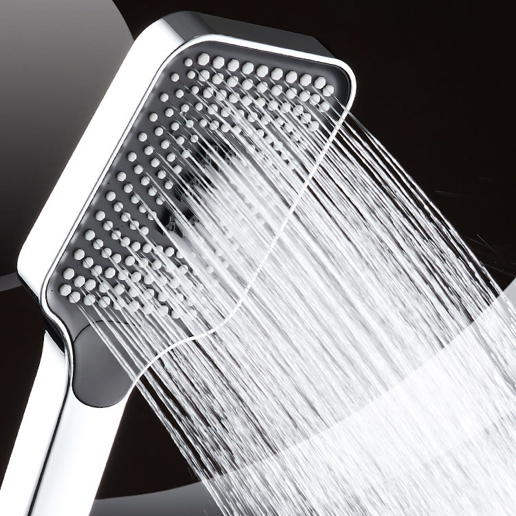 Modern Hand Shower Head Square Three-Stage Drop Resistance Spray Head
