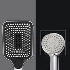 Modern Hand Shower Head Square Three-Stage Drop Resistance Spray Head