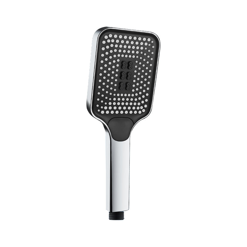 Modern Hand Shower Head Square Three-Stage Drop Resistance Spray Head