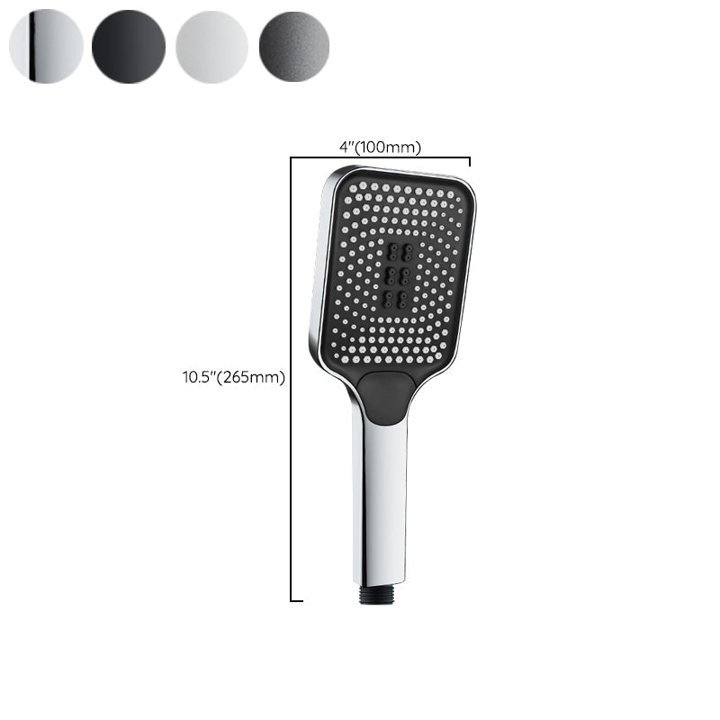 Modern Hand Shower Head Square Three-Stage Drop Resistance Spray Head