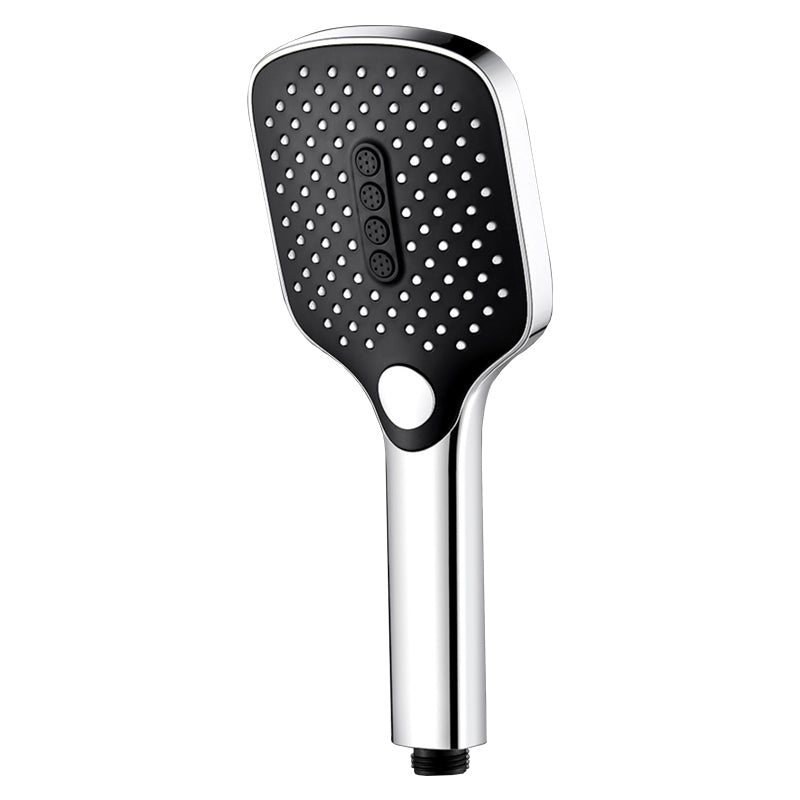 Contemporary portable super rechargeable shower head square spray head