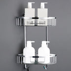 5-piece Bathroom Accessory Set Modern Polished Chrome Bathroom Set