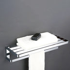 5-piece Bathroom Accessory Set Modern Polished Chrome Bathroom Set