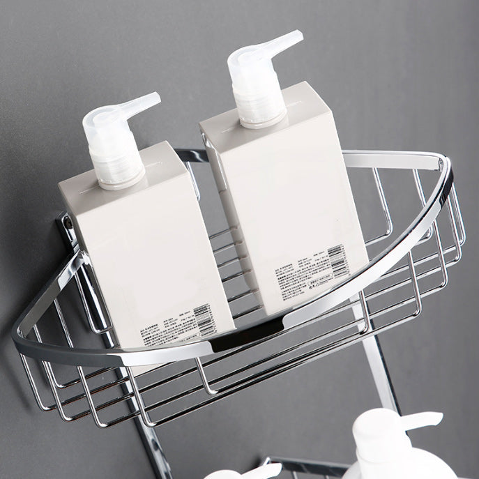 5-piece Bathroom Accessory Set Modern Polished Chrome Bathroom Set