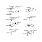 5-piece Bathroom Accessory Set Modern Polished Chrome Bathroom Set