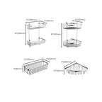 5-piece Bathroom Accessory Set Modern Polished Chrome Bathroom Set