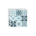 Plastic Peel & Stick Tile Square Stain Resistant Wallpaper for Back Wall