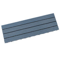 Square Patio Tiles Interlocking Striped Pattern Deck Board