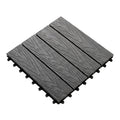 Striped Pattern Patio Tiles Laying Pattern Square Deck Board Outdoor Patio
