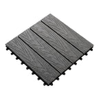 Striped Pattern Patio Tiles Laying Pattern Square Deck Board Outdoor Patio