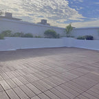 Striped Pattern Patio Tiles Laying Pattern Square Deck Board Outdoor Patio