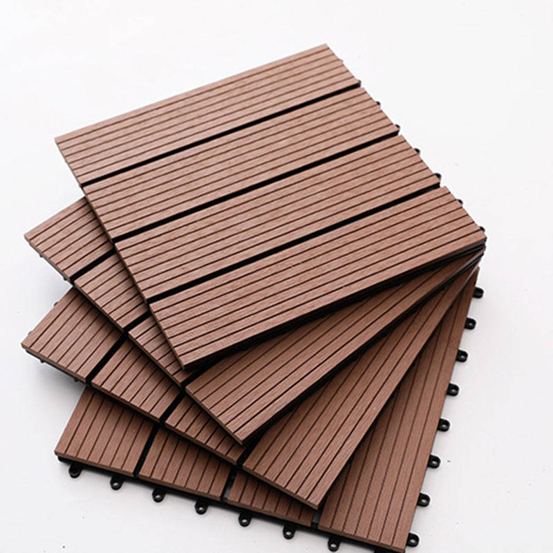 Striped Pattern Patio Tiles Laying Pattern Square Deck Board Outdoor Patio