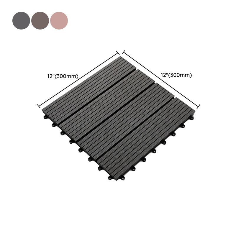 Striped Pattern Patio Tiles Laying Pattern Square Deck Board Outdoor Patio