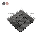 Striped Pattern Patio Tiles Laying Pattern Square Deck Board Outdoor Patio