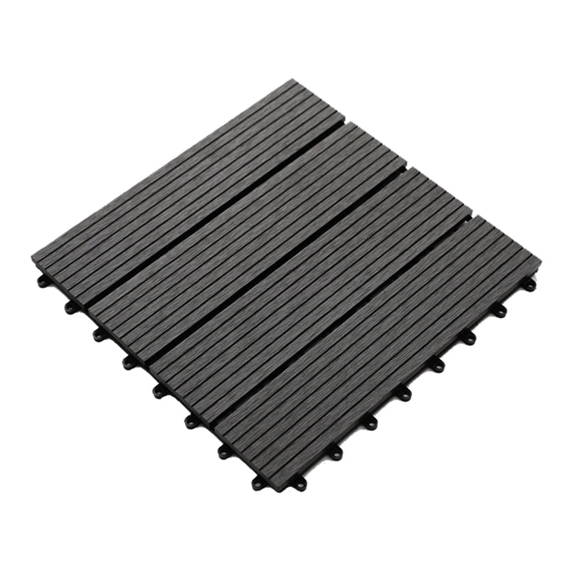 Striped pattern terrace tiles interlocking tiles kit outdoor patio