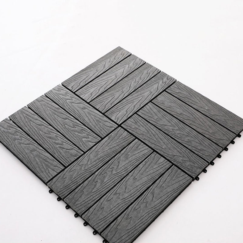 Striped pattern terrace tiles interlocking tiles kit outdoor patio