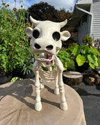 Halloween Skeleton Cow & Horse Decorative Prop