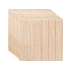 Modern Tin Back Wall Panel Smooth Wall Ceiling Wood Grain Design Set of 1
