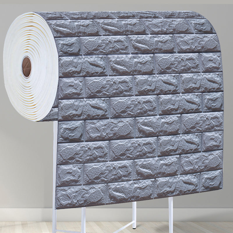 Modern Wall Shelf 3D Brick Bedroom and Living Room Wall Panels