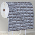 Modern Wall Shelf 3D Brick Bedroom and Living Room Wall Panels