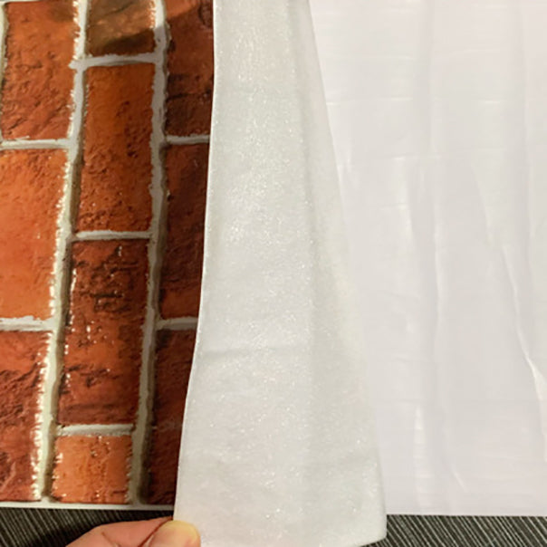 Plastic Peel-and-Stick Tiles Indoor Subway Tiles Wallpaper with waterproof
