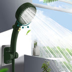 Plastic gloves round adjustable spray pattern hand shower