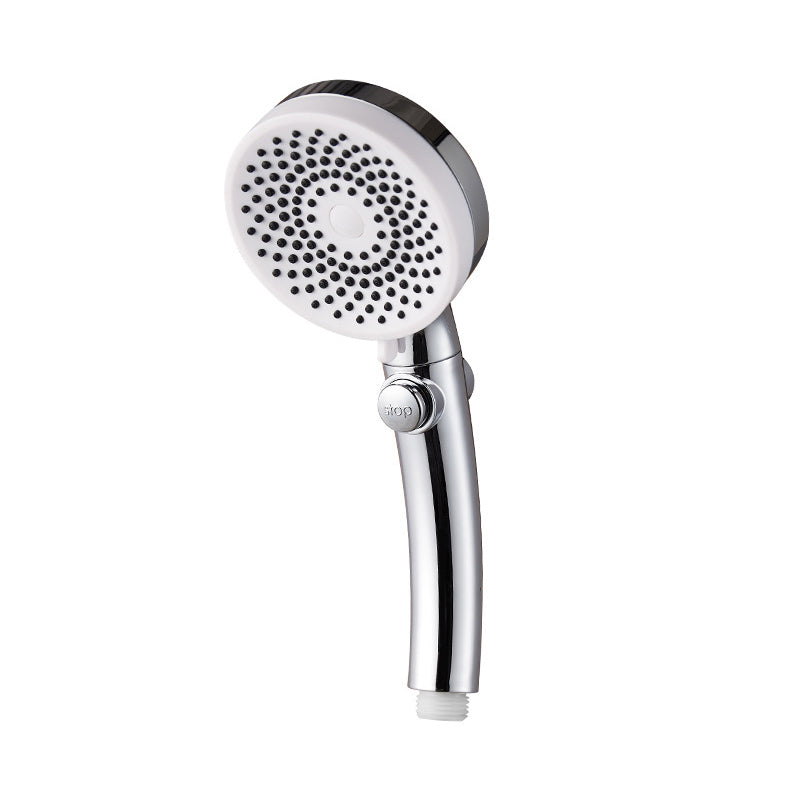 Plastic gloves round adjustable spray pattern hand shower