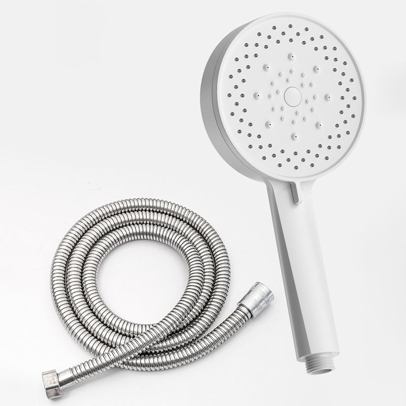 Plastic Handheld Shower Head Round Handheld Shower Head with Adjustable Spray Pattern