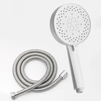 Plastic Handheld Shower Head Round Handheld Shower Head with Adjustable Spray Pattern