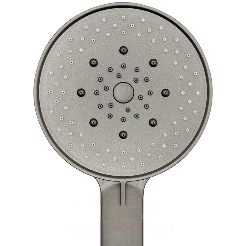 Plastic Handheld Shower Head Round Handheld Shower Head with Adjustable Spray Pattern