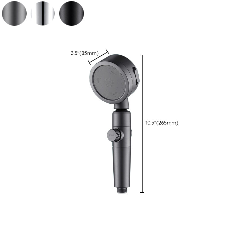 Plasti Showerhead Contemporary Handheld Showerhead with Adjustable Water Flow