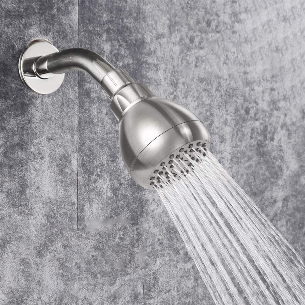 Modern Style Handheld Showerhead Wall Mount Round Standard Showerhead