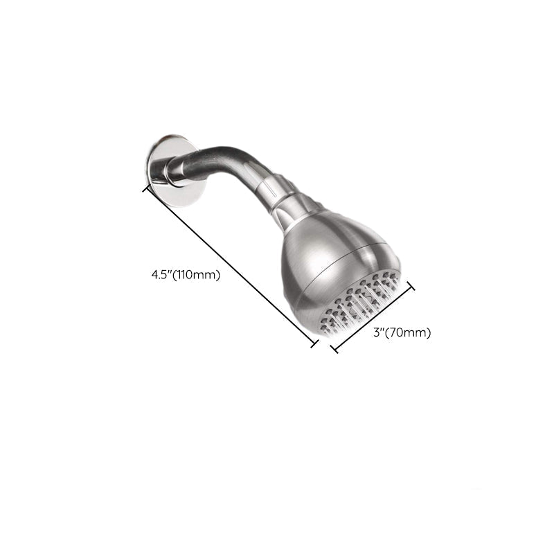 Modern Style Handheld Showerhead Wall Mount Round Standard Showerhead