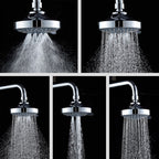 Contemporary Style Handheld Shower Wall Mount Round Shower