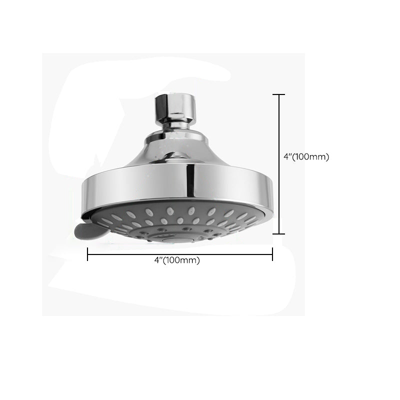 Contemporary Style Handheld Shower Wall Mount Round Shower