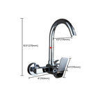 Center connection basin mixer single lever swivel spout center connection fitting