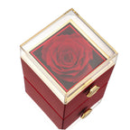 [Ideal Gift] Eternal Rose Box - With engraved necklace & artificial rose