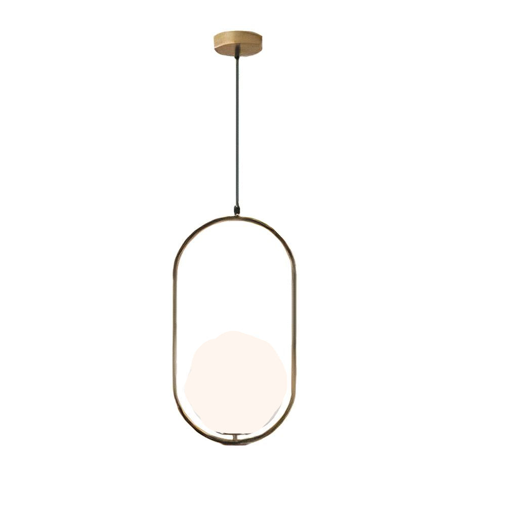 Elegant Pendant Light | Hanging Lamp Brass 15 cm Metal