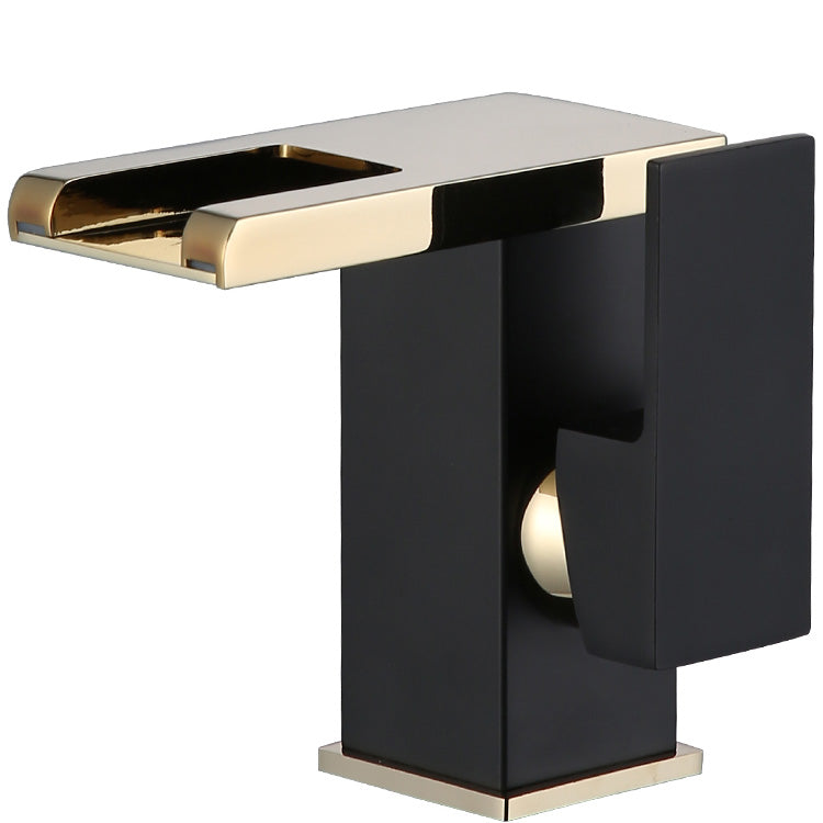 Basin Waterfall Outlet Single Lever Tap with LED Light