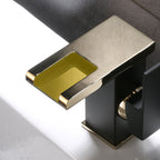 Basin Waterfall Outlet Single Lever Tap with LED Light