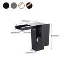 Basin Waterfall Outlet Single Lever Tap with LED Light