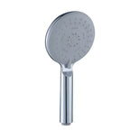 Silver Shower Head Combo Metal Modern 5 Spray Pattern Shower Heads