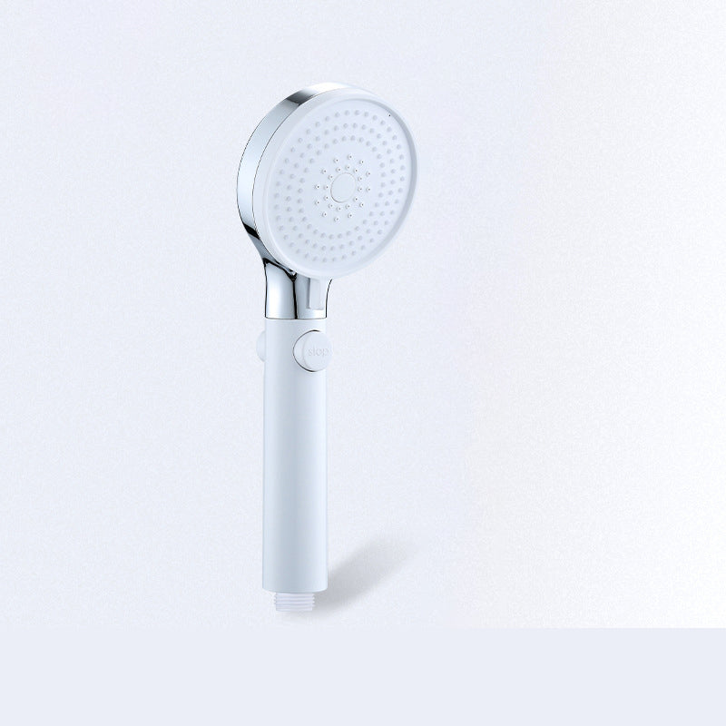 Modern adjustable shower head metal 3 spray functions shower head combi
