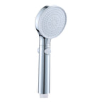 Modern adjustable shower head metal 3 spray functions shower head combi