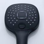 Modern 3 Sprays Shower Head Combo Metal Adjustable Shower Heads